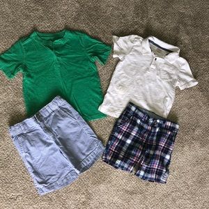 Two Boys 4T Summer Outfits